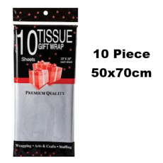 Tissue Paper - pack of 10's - Silver
